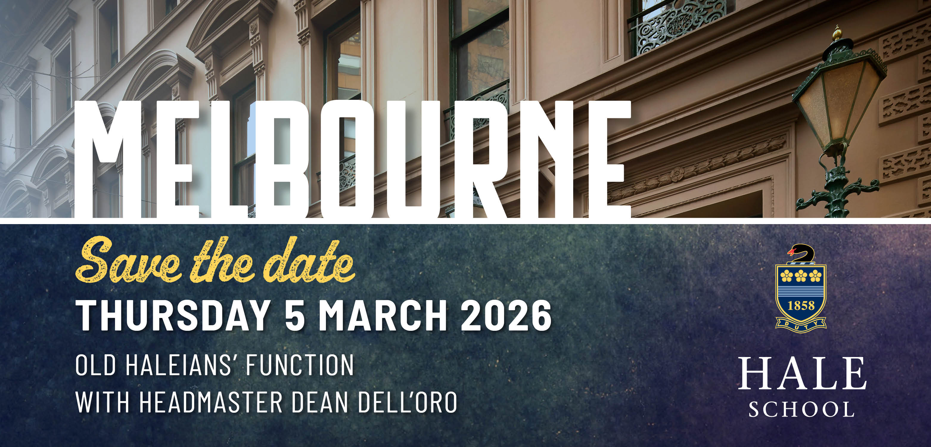 Old Haleians' Melbourne Function
