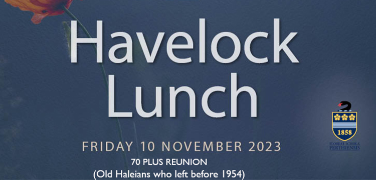 70+ REUNION TABLE - HAVELOCK LUNCH