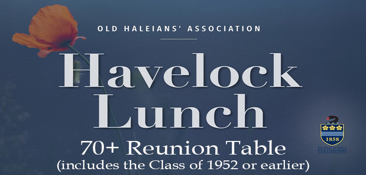 70+ REUNION TABLE - HAVELOCK LUNCH