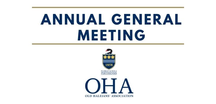 Old Haleians' Association Annual General Meeting
