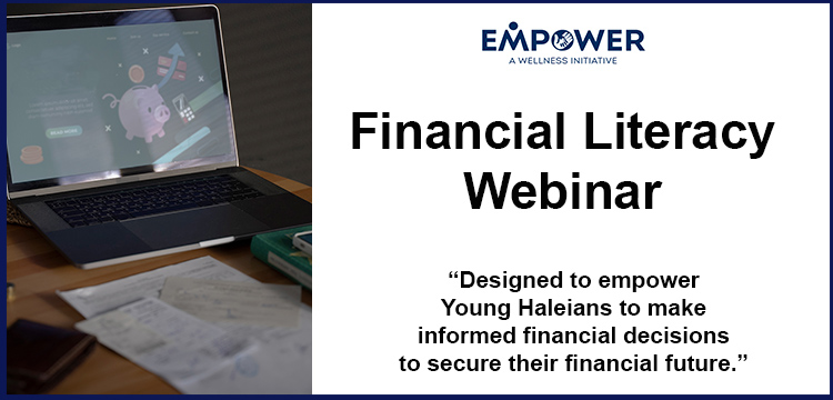 Financial Literacy Webinar