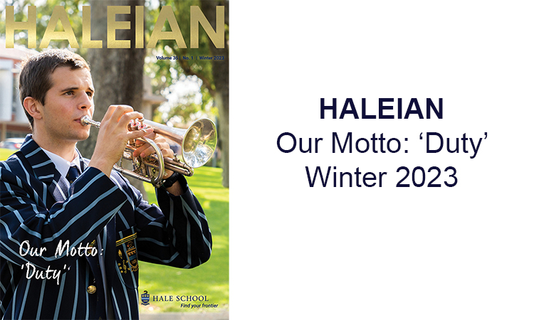 Latest edition of the Haleian out now